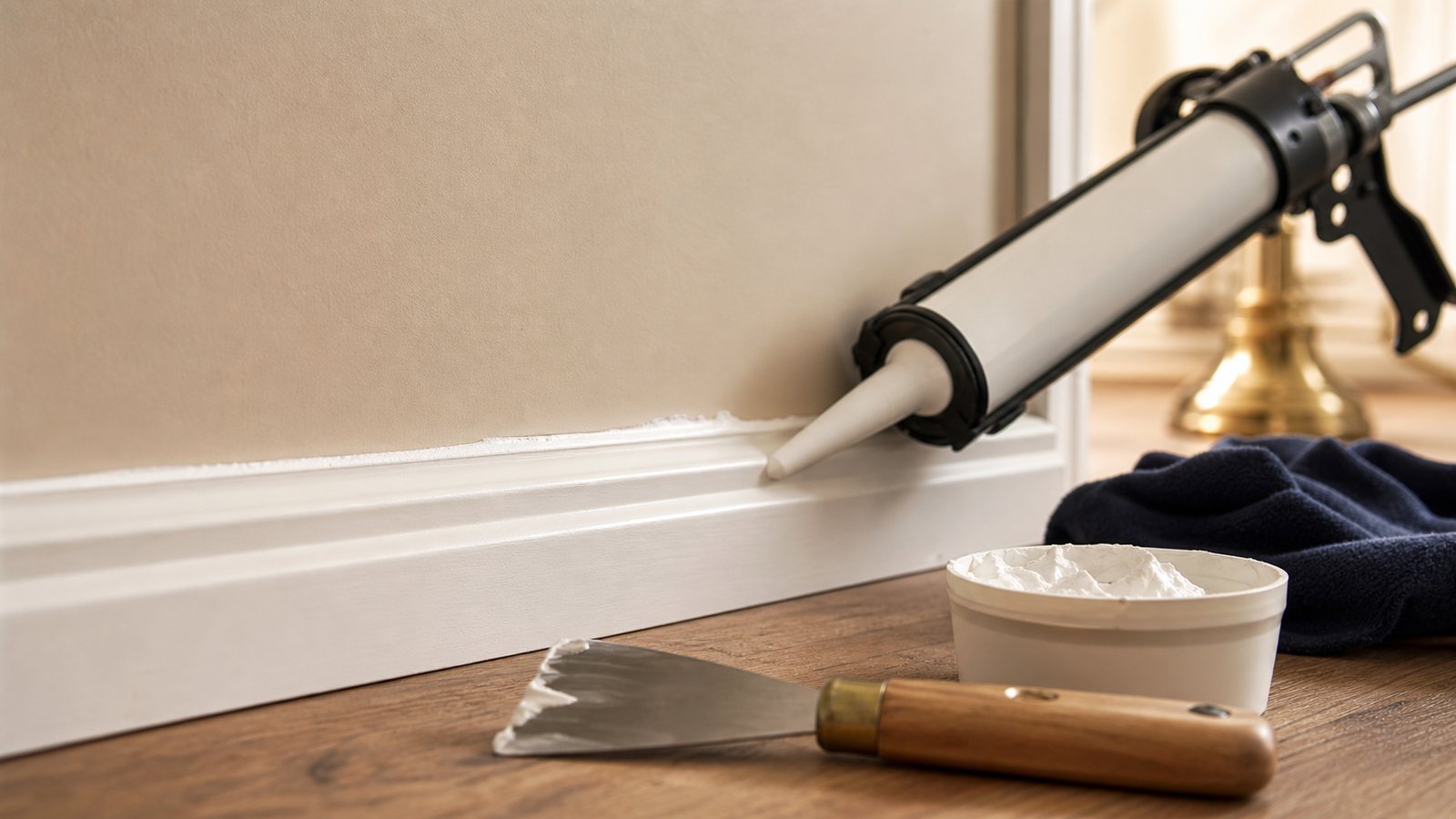 Filling and caulking: the small jobs that make a big difference