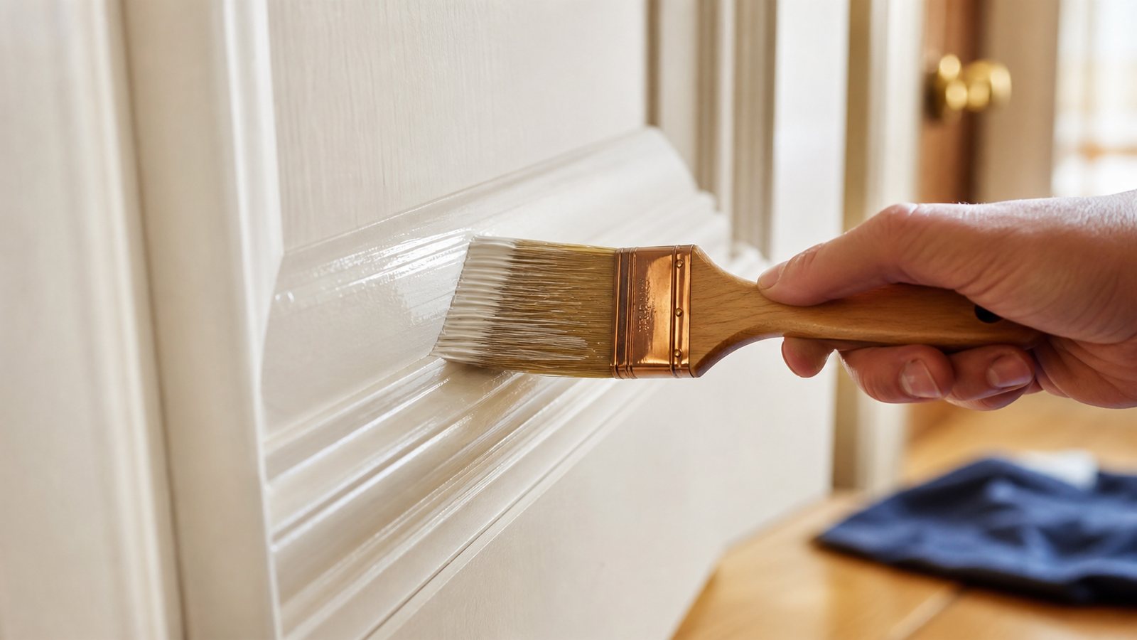 Painting woodwork for a smooth, professional finish